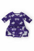 tcu-purple-frog-3-4-sleeve-twirl-bodysuit Mila & Rose - Sophia's Style-2